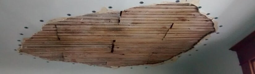 Lath and Plaster Ceiling Repair