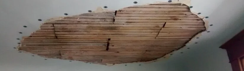 Lath and Plaster Ceiling Repair